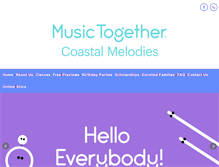 Tablet Screenshot of mandasmusic.com